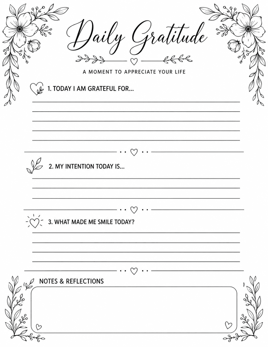 Journal printable result from GPT Image 2 prompt